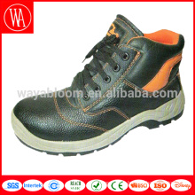 Quality genuine leather custom high ankle safety boots